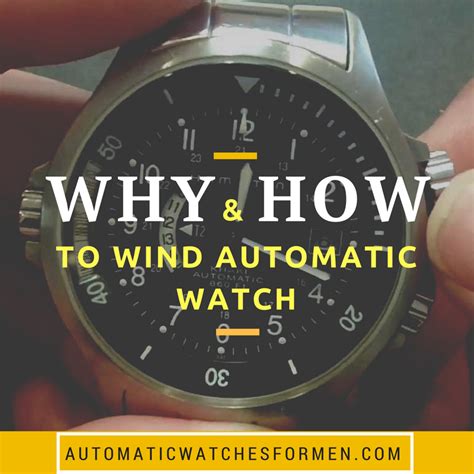 why won't my watch wind automatically